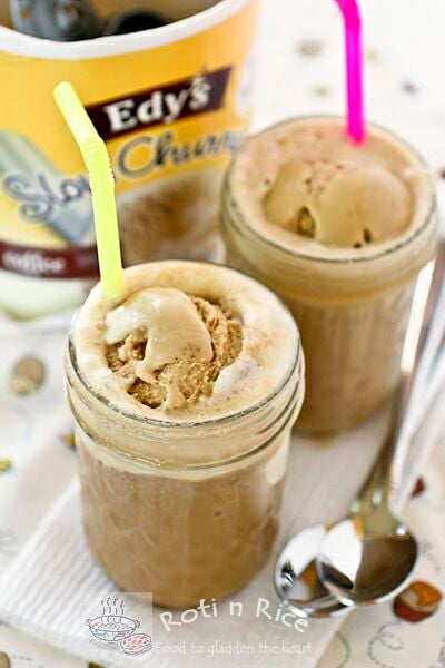 Root Beer and Coffee Ice Cream Float