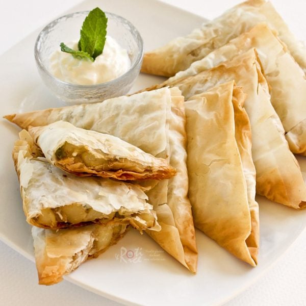 Samosa Roti Vegetable Samosas - Roti n Rice