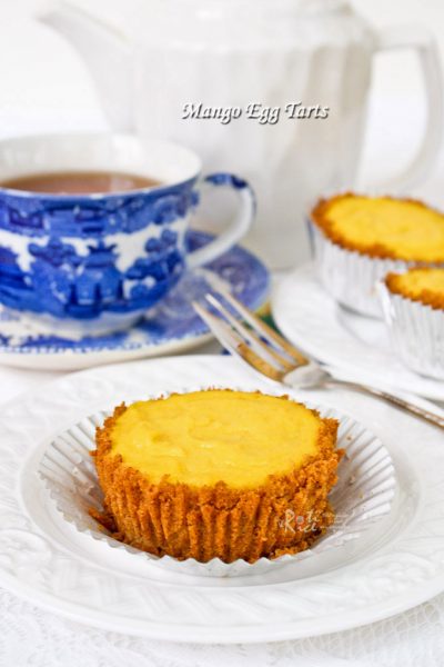 Mango Egg Tarts - Roti n Rice