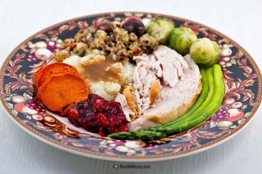 Turkey Food Roti Roast Turkey - How to Brine and Roast a Turkey - Roti n Rice