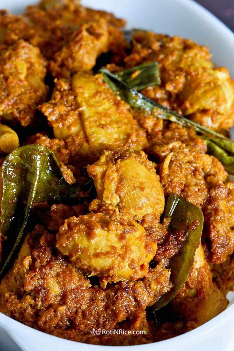 Malaysian Chicken Rendang - Roti n Rice
