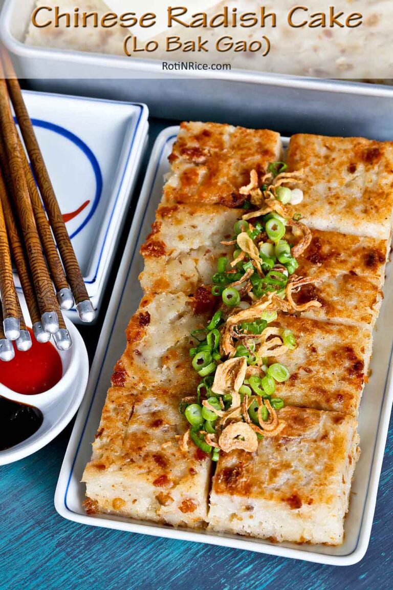 Radish Rice Cake Chinese Radish Cake (Lo Bak Gao) - Roti n Rice