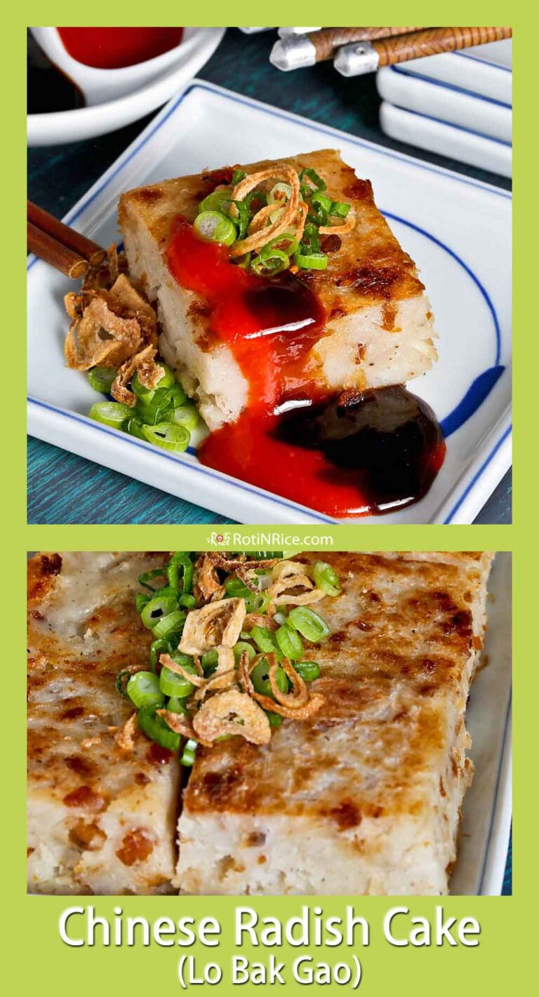 Radish Rice Cake Chinese Radish Cake (Lo Bak Gao) - Roti n Rice