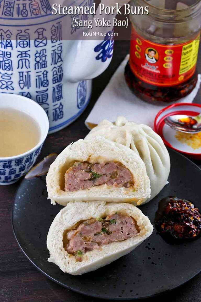 Steamed Roti Steamed Pork Buns (Sang Yoke Bao) - Roti n Rice