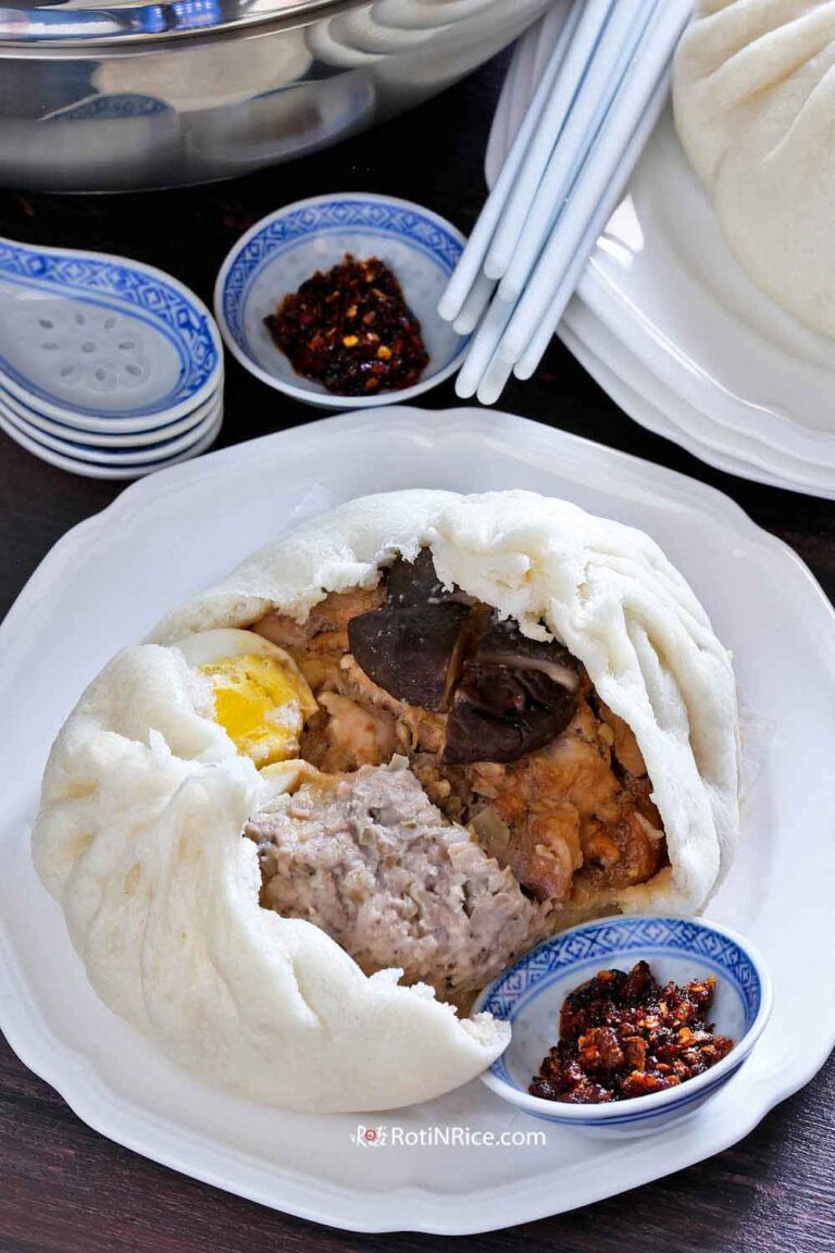 Steamed Roti Tai Bao (Steamed Big Buns) - Roti n Rice