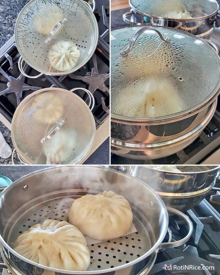 Tai Bao (Steamed Big Buns) - Roti n Rice