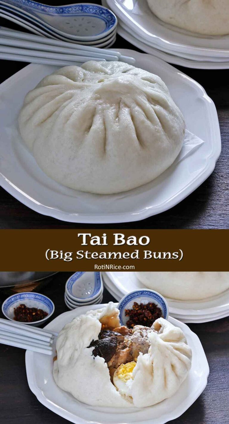 Tai Bao (Steamed Big Buns) - Roti n Rice