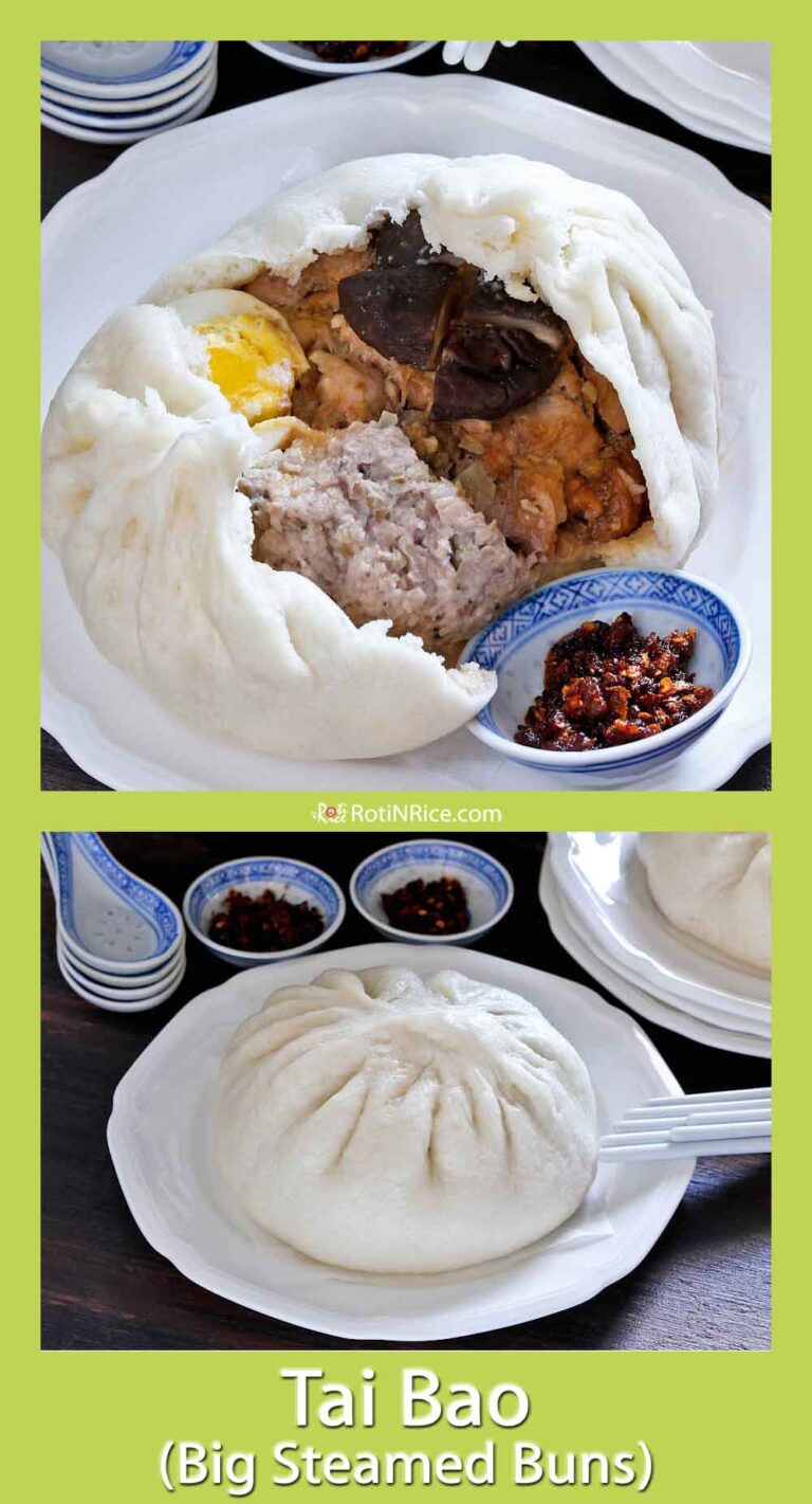 Tai Bao (Steamed Big Buns) - Roti n Rice